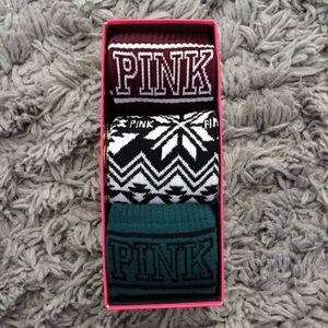 PINK Knee High Socks